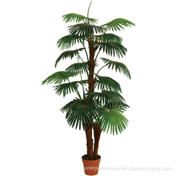 153cm 3 Branch Artificial Palm Bonsai